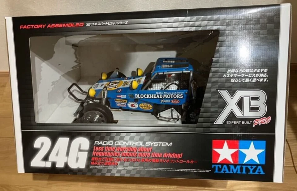 TAMIYA 1/10 XB No.232 EXPERT BUILT PRO BLOCKHEAD MOTORS Ready To Run RTR 57932 - Image 2 of 4