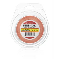 2, 1x12 Sensi-Tack Red Liner Tape Rolls Hairpiece Wig Toupee hair replacement 