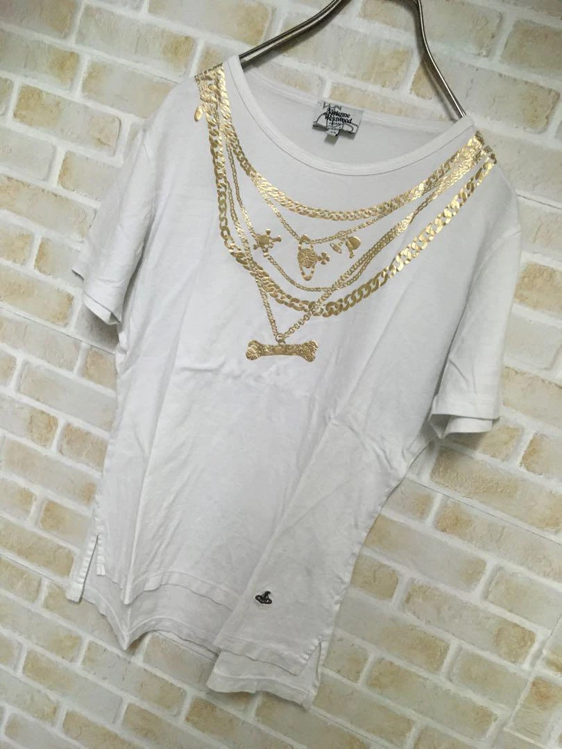 white short sleeve vivienne westwood shirt