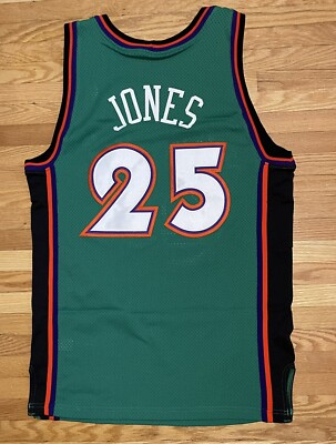 authentic M&N Eddie Jones 1994-95 All Star jersey “tailored to