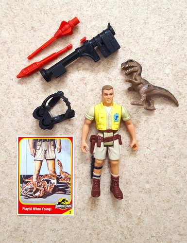 ROBERT MULDOON - Jurassic Park Action Figure COMPLETE - Kenner, 1993