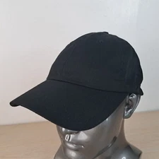 BLANK/NO LOGO WOMENS ADJUSTABLE SNAPBACK BASEBALL HAT/CAP, BLACK, OUTDOOR/SPORTS