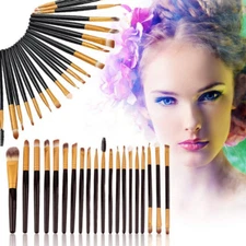 20pcs Makeup BRUSHES Kit Set Powder Foundation Eyeshadow Eyeliner Lip Brush NEW