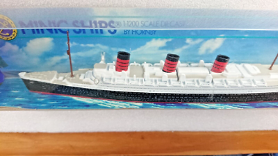 Minic Ships by Hornby M703 RMS Queen Mary 1:1200 Scale Boxed | eBay UK