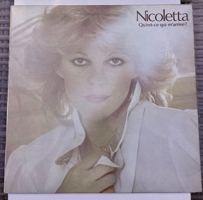 Nicoletta ''Was passiert mit mir?'' » LP 33t Pathé Marconi 2C070-72643 1982