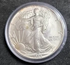 1986 1 oz Silver American Eagle Brilliant Uncirculated First Year Of Issue Key