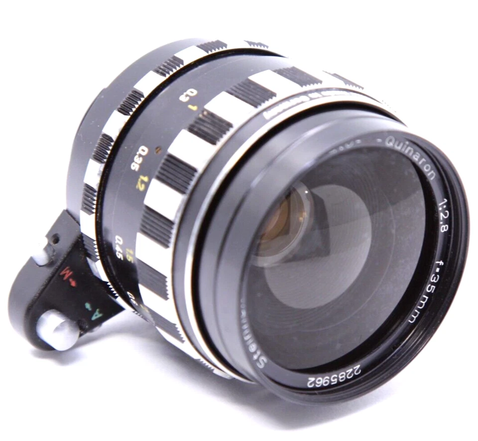 Steinheil Munchen Auto-D Quinaron 35mm f2.8 Lens 2,8 35/2.8 Exa Exakta Mount - Image 3 of 4