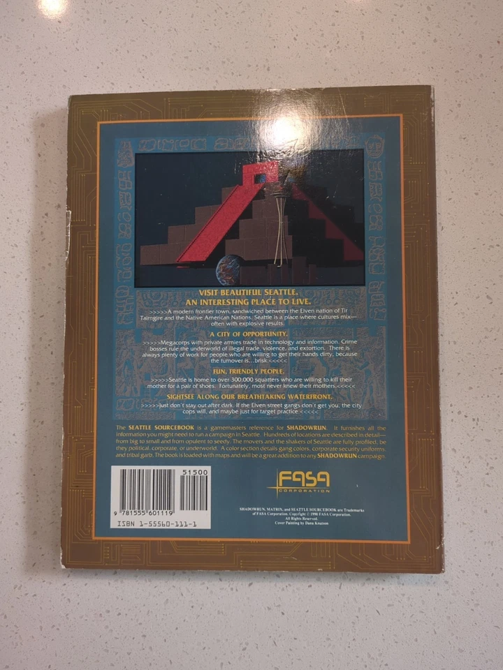 Lote de RPG Shadowrun - 9 libros + pantalla GM - Arlequín, Dreamchipper, Seattle FASA  Foto 4 de 4