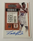 2020-21 Panini Contenders Rookie Ticket Autograph #V-109 Jalen Smith Rc Auto