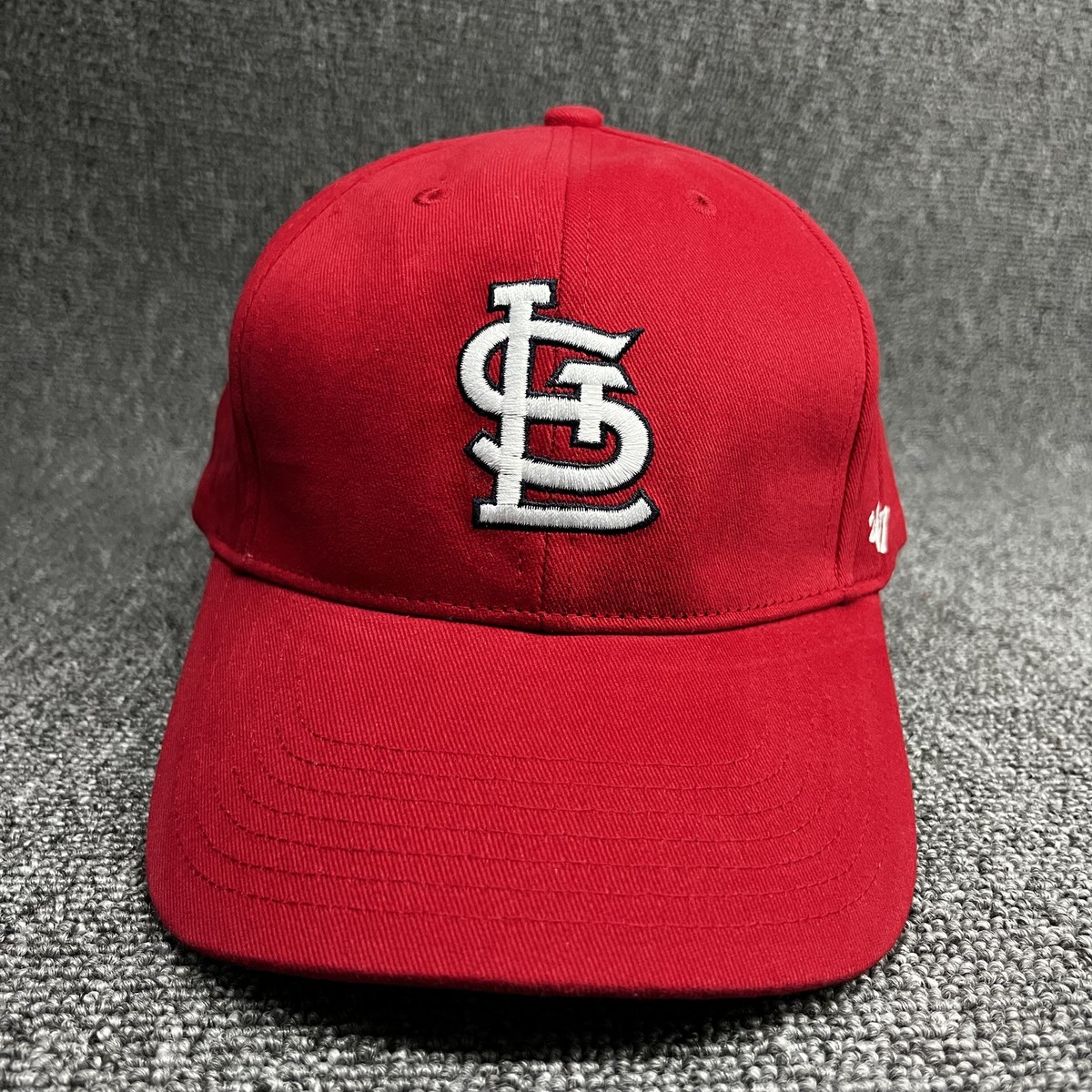 New '47 Brand St. Louis Cardinals Youth MVP Adjustable Baseball Cap Red