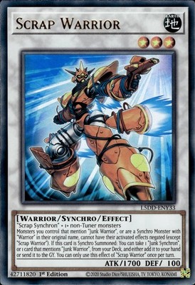 Schrottkrieger - Ultra Rare 1. Auflage L5DD-DEY33 - NM - YuGiOh
