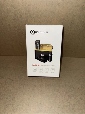 Hollyland Lark M1 Wireless Lavalier Vlogging Microphone Noise Cancellation