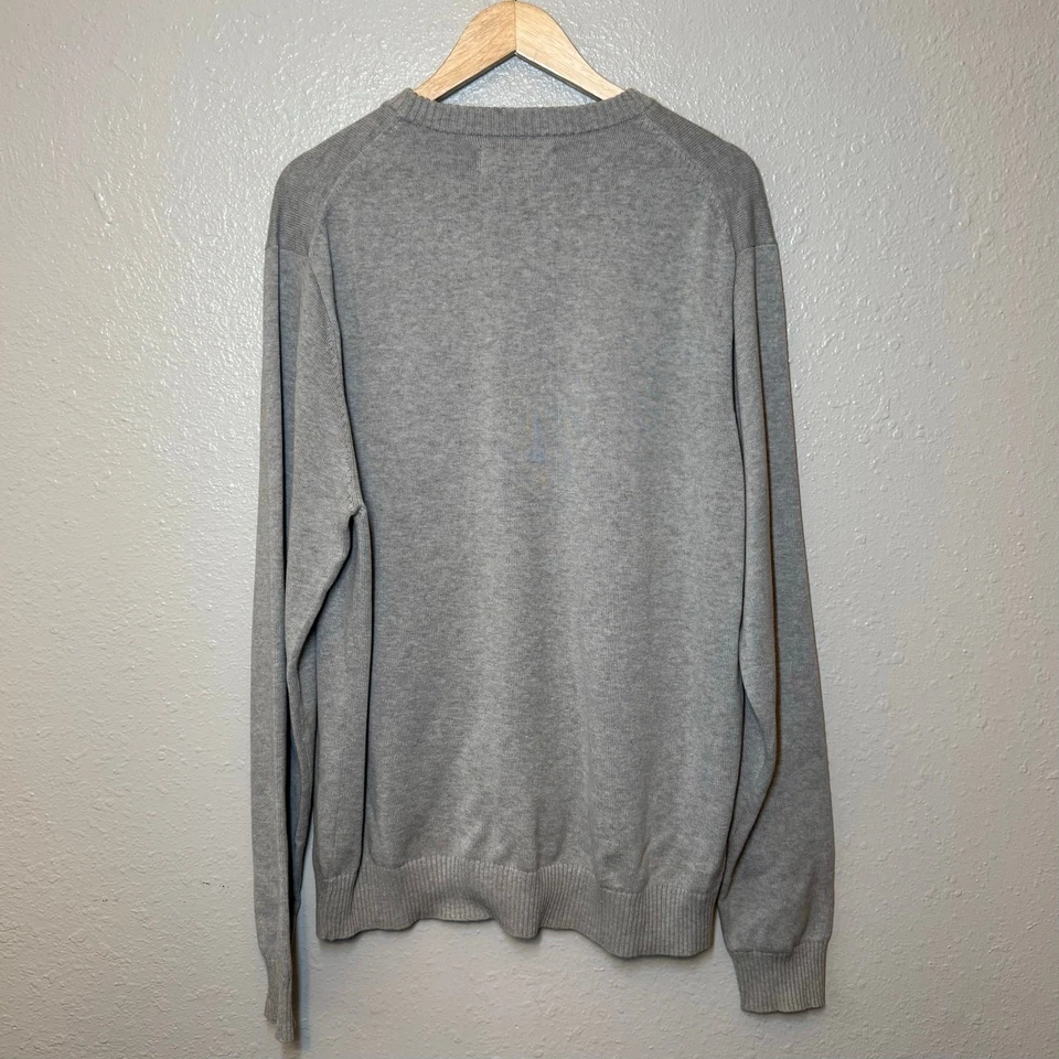 Play Cloths Large Running Jack Crewneck Pullover Sweater Gray Men’s Size XL - Image 3 of 4