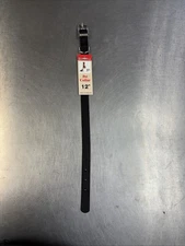5/8”X 12” Black Nylon Dog Collar