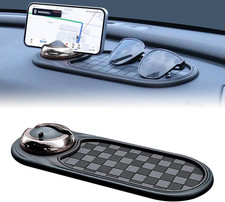 Universal Anti-Slip Car Dashboard Mat with 360  Rotating Phone Holder   Multi-Fu
