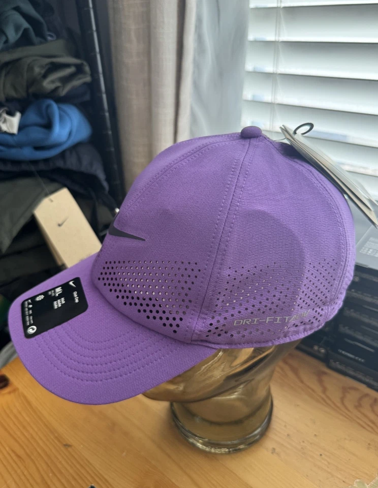 Новый Nike Dri FIT ADV клуб неструктурированный Swoosh крышка шляпа размер M/L FD7842 521 образец - Изображение 4 из 4