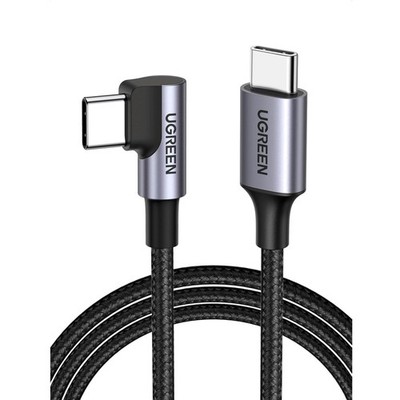 USB C Kabel Winkel Ladekabel Schnellladen Datenkabel 90 Grad 60W PD 3.0 PPS