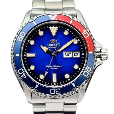 Orient Sport Mako 4 Automatic Sapphire Crystal Blue Dial Men's Watch RN-AA0812L