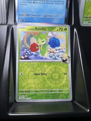 Cynthia's Roselia 007/182 Sv10: Destined Rivals Reverse Holo for