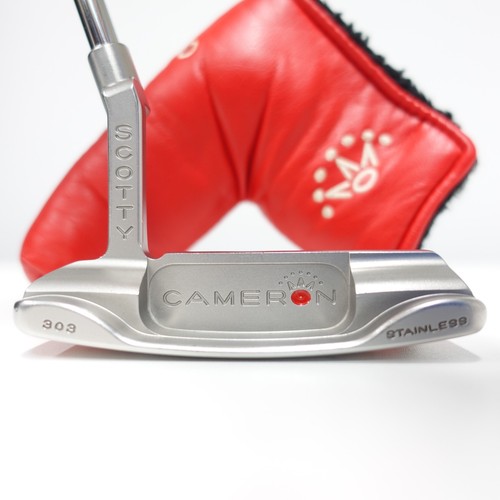 SCOTTY CAMERON STUDIO STAINLESS NEWPORT BEACH 33.5in Putter RH With H/C