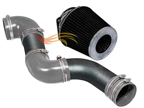 BCP RW GRIS para 96-02 Victoria Town Car Grand Marquis 4,6 L V8 admisión de aire + filtro Foto 2 de 3