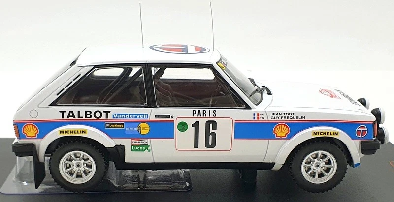IXO 1/18 Scale 18RMC095A - Talbot Sunbeam Lotus #16 RMC 1981 G.Frequelin - Image 3 of 4