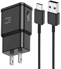 6FT Type-C Fast Charger Wall Adapter for Samsung Galaxy S23/S22