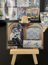 Julian Love 2024 Panini Select JSSP-JLE Copper Prizm Jumbo Patch Auto /49