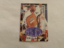 ANTONIE DANIELS 1997 SCORE BOARD # 47 SILVER SIGNATURE.