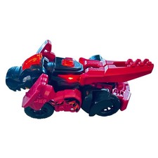 VTech Switch  Go Dinos T-Rex Race Car Red Transforming Toy UT23483F Light Up
