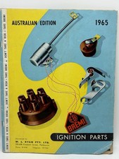 1965 AUSTRALIAN EDITION  BREMI IGNITION CATALOGUE HOLDEN FORD VALIANT BOOK