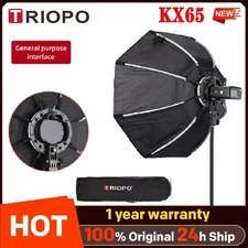 US Triopo KX65 65cm Portable Camera Flash Octagon Softbox For Speedlite Flash