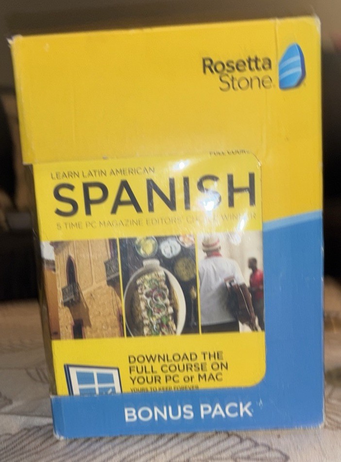 Rosetta Stone Learn Spanish Bonus Pack