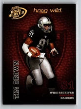 2003 Playoff Hogg Heaven #103 Tim Brown Hogg Wild #/150 B11