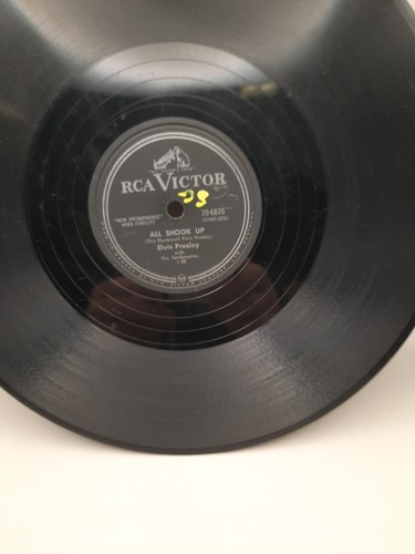 ELVIS PRESLEY 1957 ALL SHOOK UP 78rpm - RCA VICTOR SPIELT SUPER 20-6870 - Bild 3 von 9