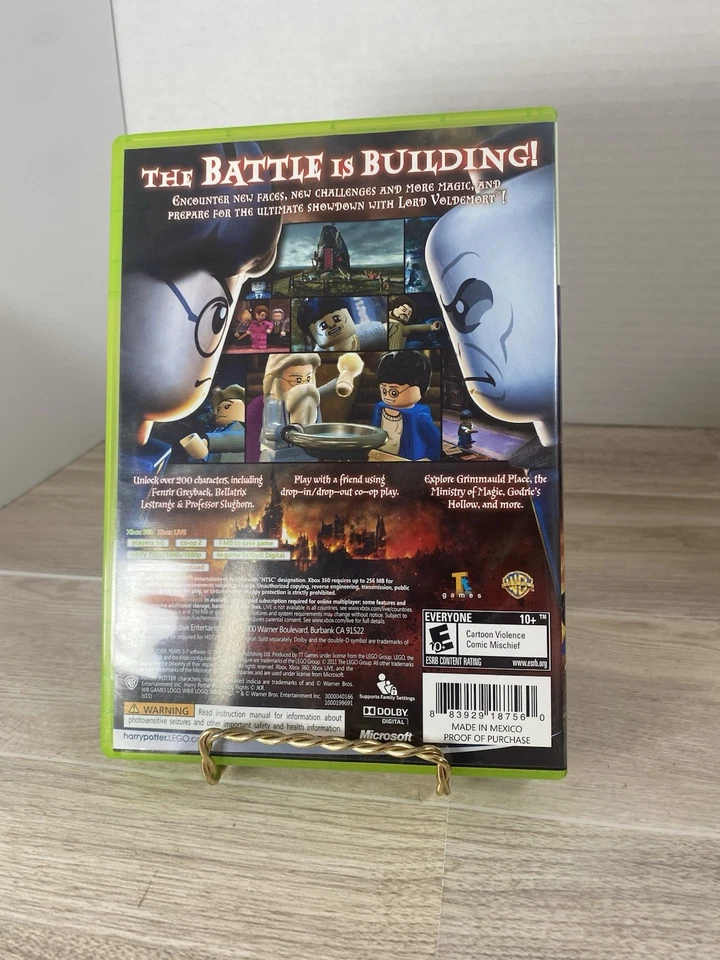LEGO Harry Potter Years 5–7 (Xbox 360, 2011) Complete CIB Tested Cleaned - Image 3 of 4