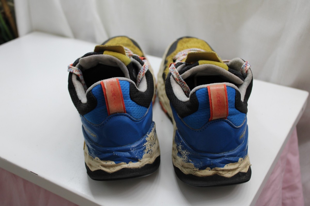 Size 8 - New Balance Fresh Foam Hierro v5 Varsity Gold Blue | eBay