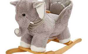 stuffed rocking horse