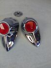 <!--F#f_0-->FJ FX HOLDEN TAILLIGHT HOUSINGS *BRILLIANT TRIPLE CHROME* NEW REFLECTORS .<!--F/-->