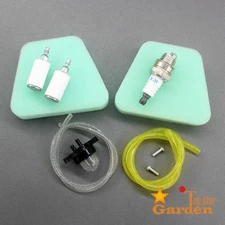 Primer Bulb Fuel Line Filter & Spark Plug for Poulan 222 262 1900 1950 1975 2025