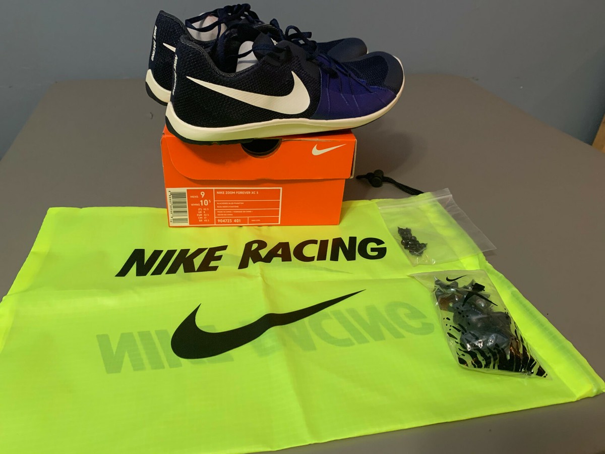 Nike Forever XC Racing Shoes Zoom 904723-403 Size 9 NIKE ZOOM FOREVER XC 5 Track / Cross Country Spikes (904723  main image 2
