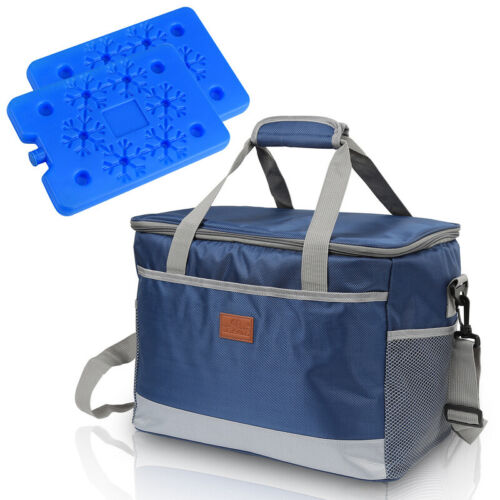 Kühltasche Groß Thermotasche Isoliert mit Kühlelement Picknicktasche 15L/25L/33 - Bild 1 von 17