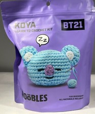 The Woobles Learn to Crochet Kit For Beginners - KOYA - BT21