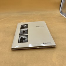 1998 SUZUKI MODEL LINE MEDIA PRESS INFORMATION KIT BROCHURE FOLDER BOOK
