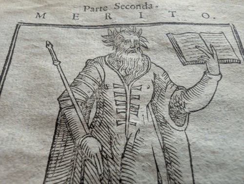 Merito, Novissima Iconologia di Cesare Ripa, Stampa 1630 - Picture 3 of 5