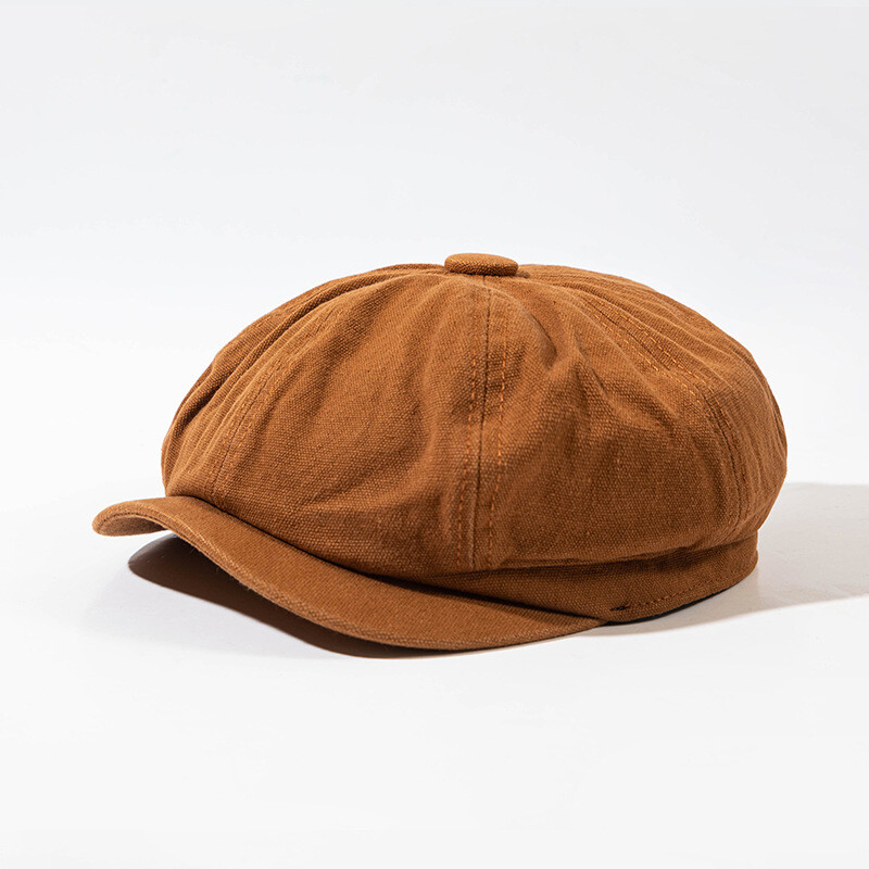 WOOL BLEND FLAT CAP MENS FULLY LINED NEWSBOY CABBIE GATSBY BAKER BOY HAT - Foto 5