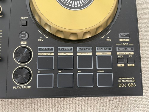 Pioneer DJ DDJ-SB3-N Gold Limited Edition 2-Channel DJ Controller Serato Support - Picture 14 of 22