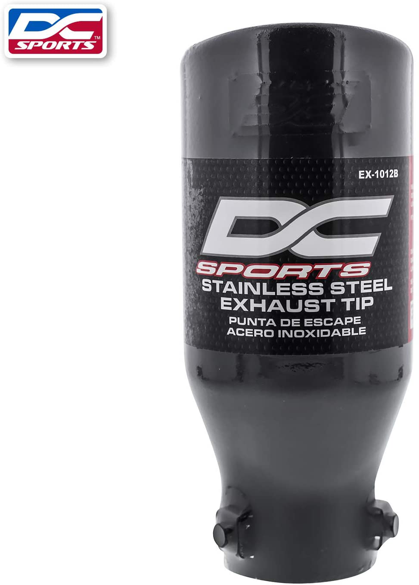 Dc Sports Stainless Steel Bolt On Muffler Tip DC Sports EX-1011 Stainless Steel Exhaust Tip Exhaust Tips