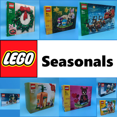 LEGO  Seasonals 40416, 40426, 40440, 40462, 40463, 40484, 40491, 40499 NEU & OVP