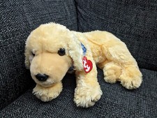 ty beanie babies Super dog Rare 2002